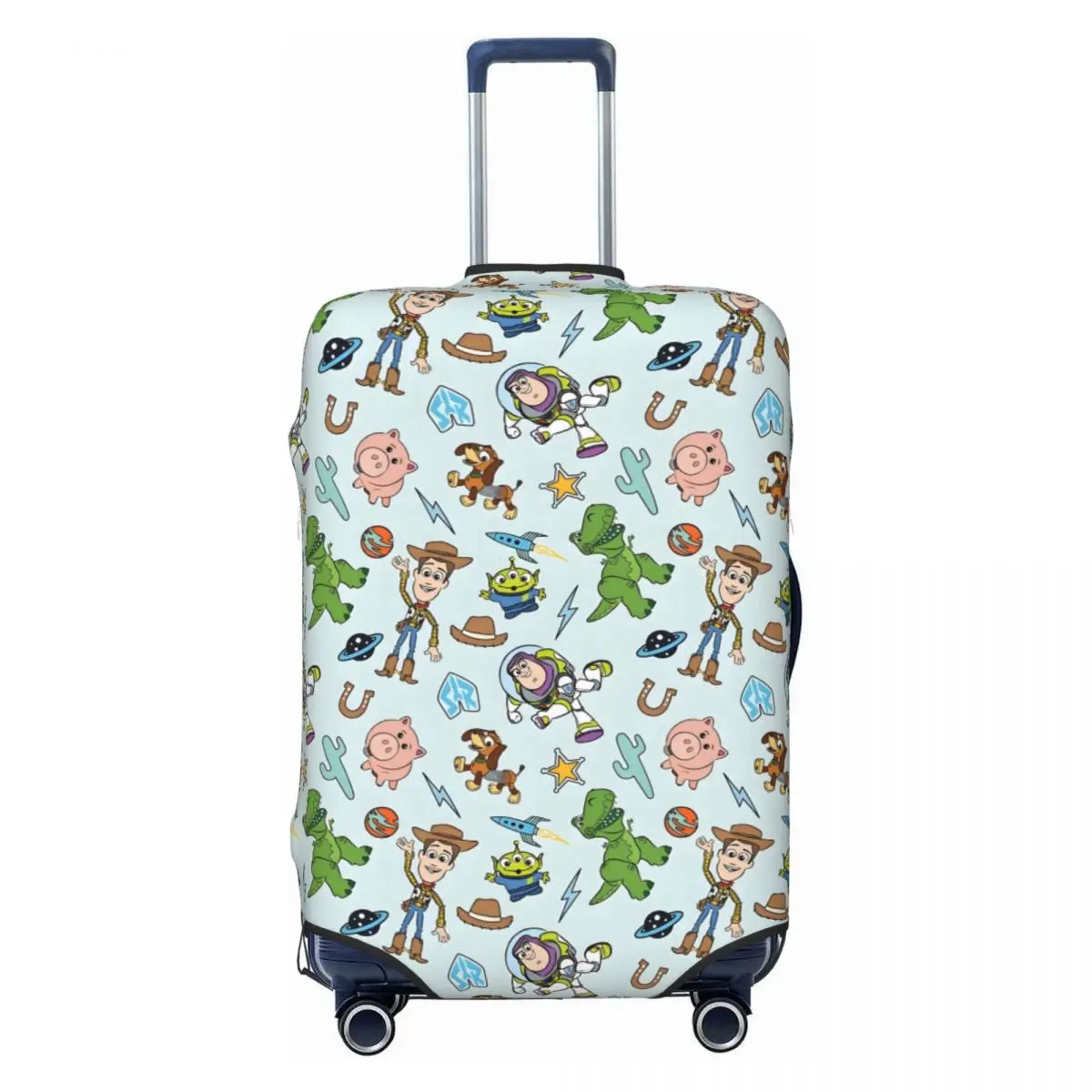 

Custom Toy Story Luggage Cover Cute Cartoon Movie Suitcase Protector Covers Suit For 18-32 inch