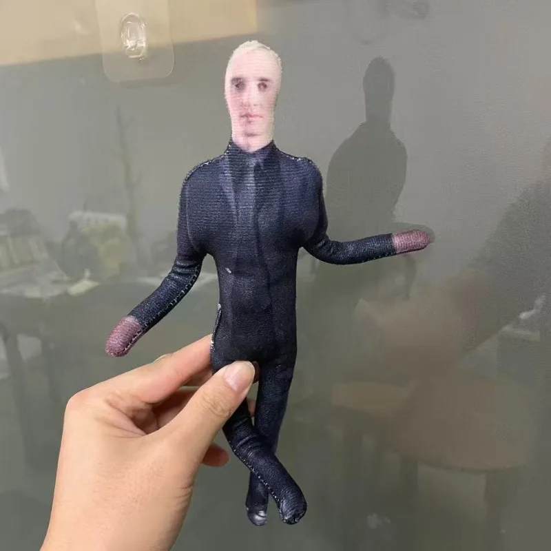 28cm Draco Malfoy Cosplay Stuffed Plush Figure with Bendable Iron Frame Movable Limbs Reversible Design Room Decor for Fans