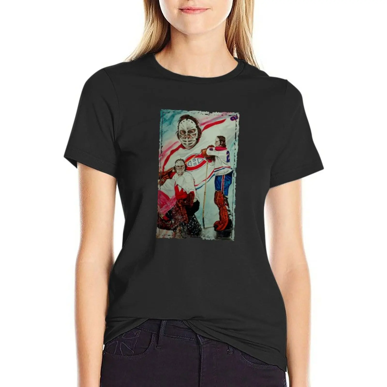 Ken Dryden T-Shirt kawaii clothes anime clothes t-shirt dress for Women plus size sexy