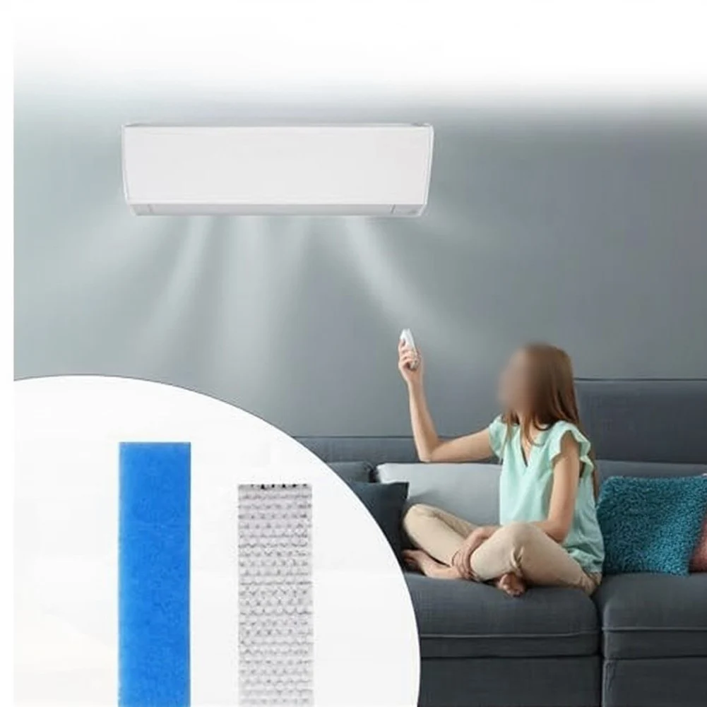 4pcs For UTR-FA16 Split-type Air Conditioner Air Filter Element Filter Cotton Activated Carbon Air Filter Element Replace Cotton