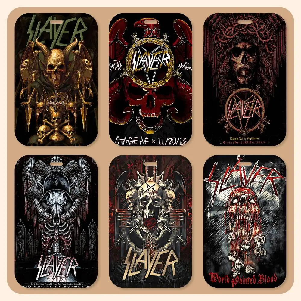 

Держатели для карт Band S-Slayer-R на шнурке, держатели для студенческих удостоверений, держатели для карт на шею, контроль доступа