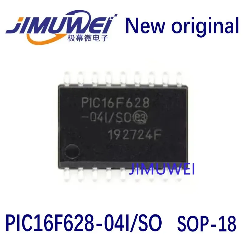 PIC16F628-04I/SO SOP-18 Surface mounted microcontroller 100%New and Original