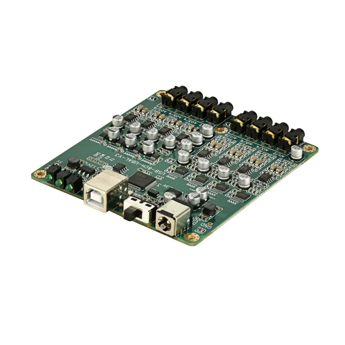8-channel USB Playback Recording IIS TDM Master-Slave ASIO Soundcheck Measurement Custom Sound Card