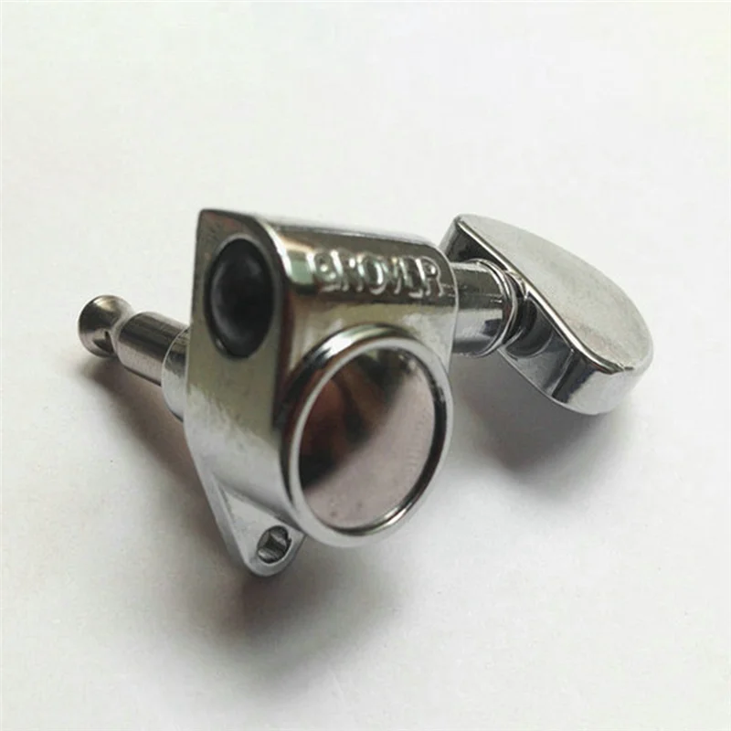 ROO Guitar String Knob Grover String Winder Fully Enclosed Guitar String Tuning Pegs Keys Tuners Machine Heads