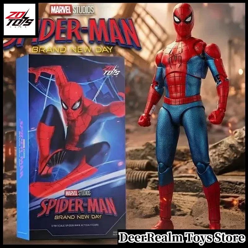 New ZD Toys Spider Man Brand New Day Action Figures Peter Parker Mecha Joint Movable Model Anime Avengers Collection Toys