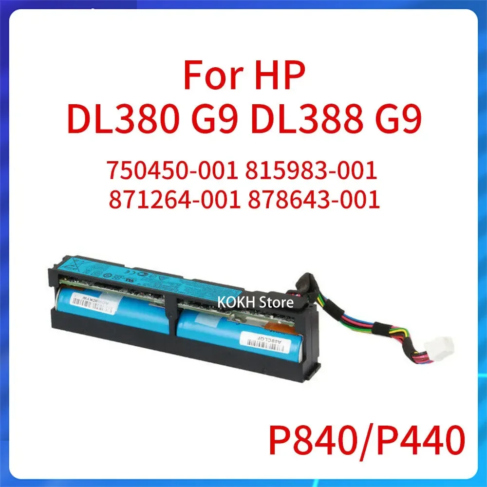 NEW Original P840 P440 Server Array Card Battery 96W For DL360 DL380 DL380 G9 Gen9 750450-001 815983-001 871264-001 878643-001