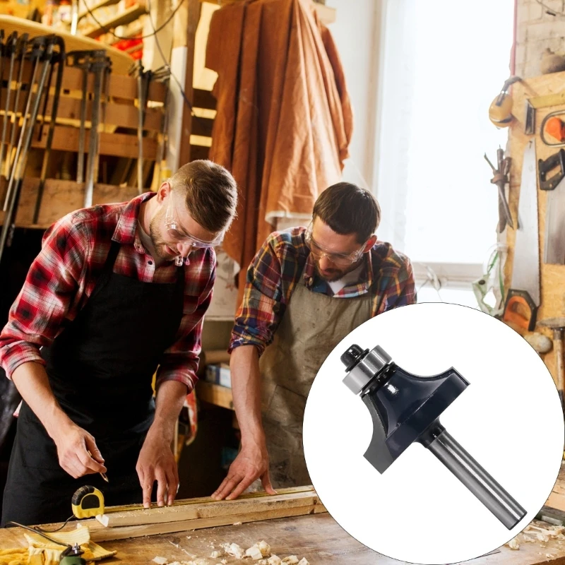 

Professional Rounding Router Bit 3pc Set High Hardness Alloy 1/4 Inch Shank