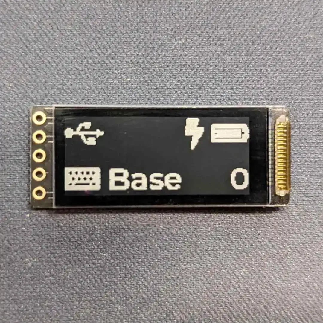 Nice View  Custom Split Keyboard Display Screen Nice View 160x68 1.08inch Zmk Ls011b7dh03 Displays Split Keyboard Screen Replace