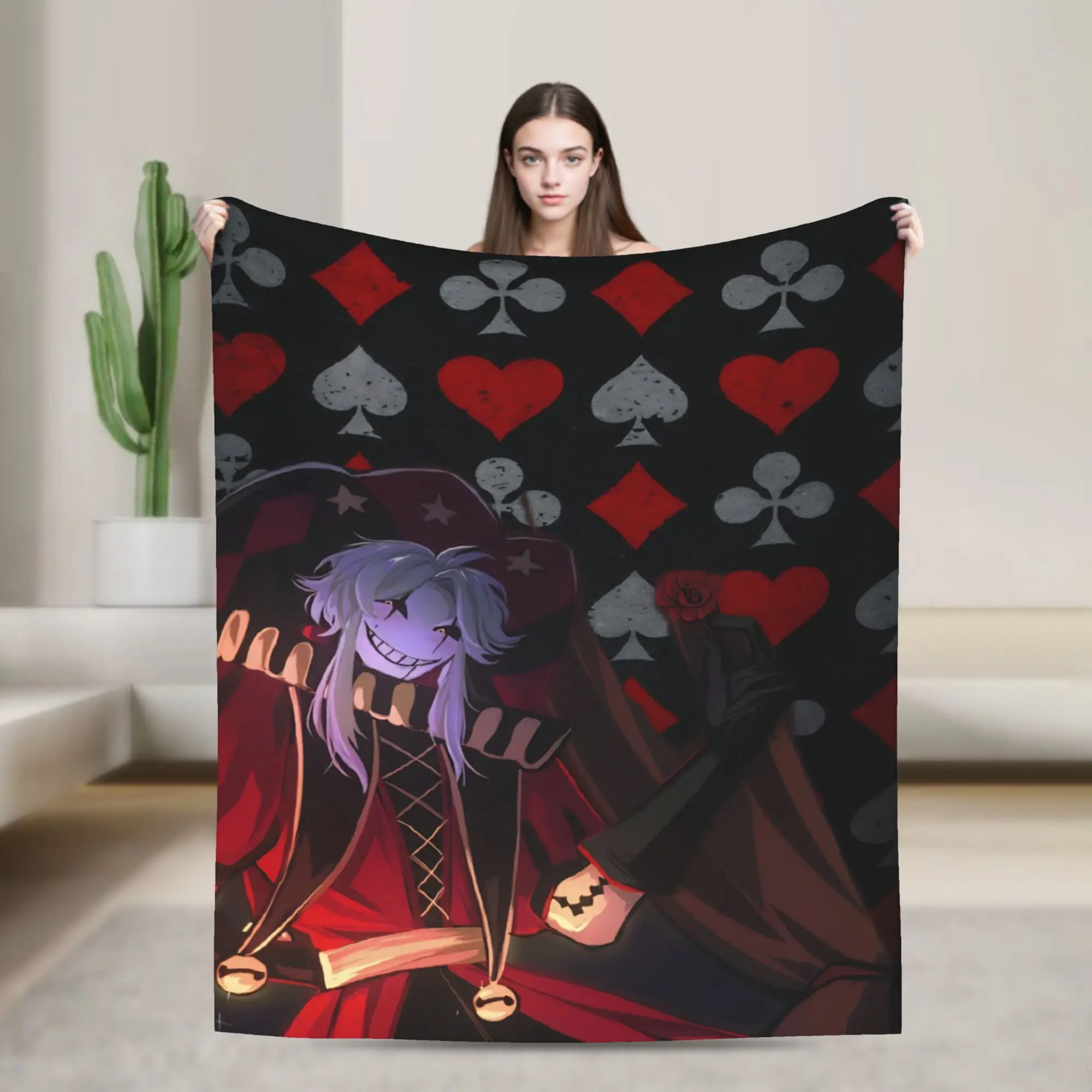 Pierrots The Freak Circus Blanket Super Soft Flannel Healing Gifts  Throw Blanket Bedding Throws