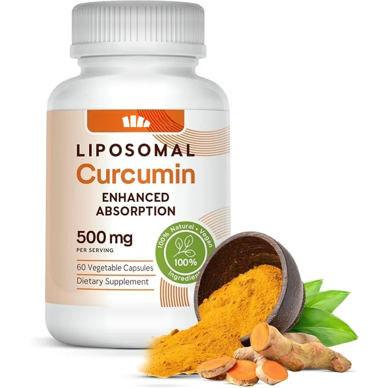 Turmeric Curcumin Jn 1650mg  95% Curcuminoids Black Pepper Bioperine, Immune Function, Healthy Joints & Comfort-60 Capsules