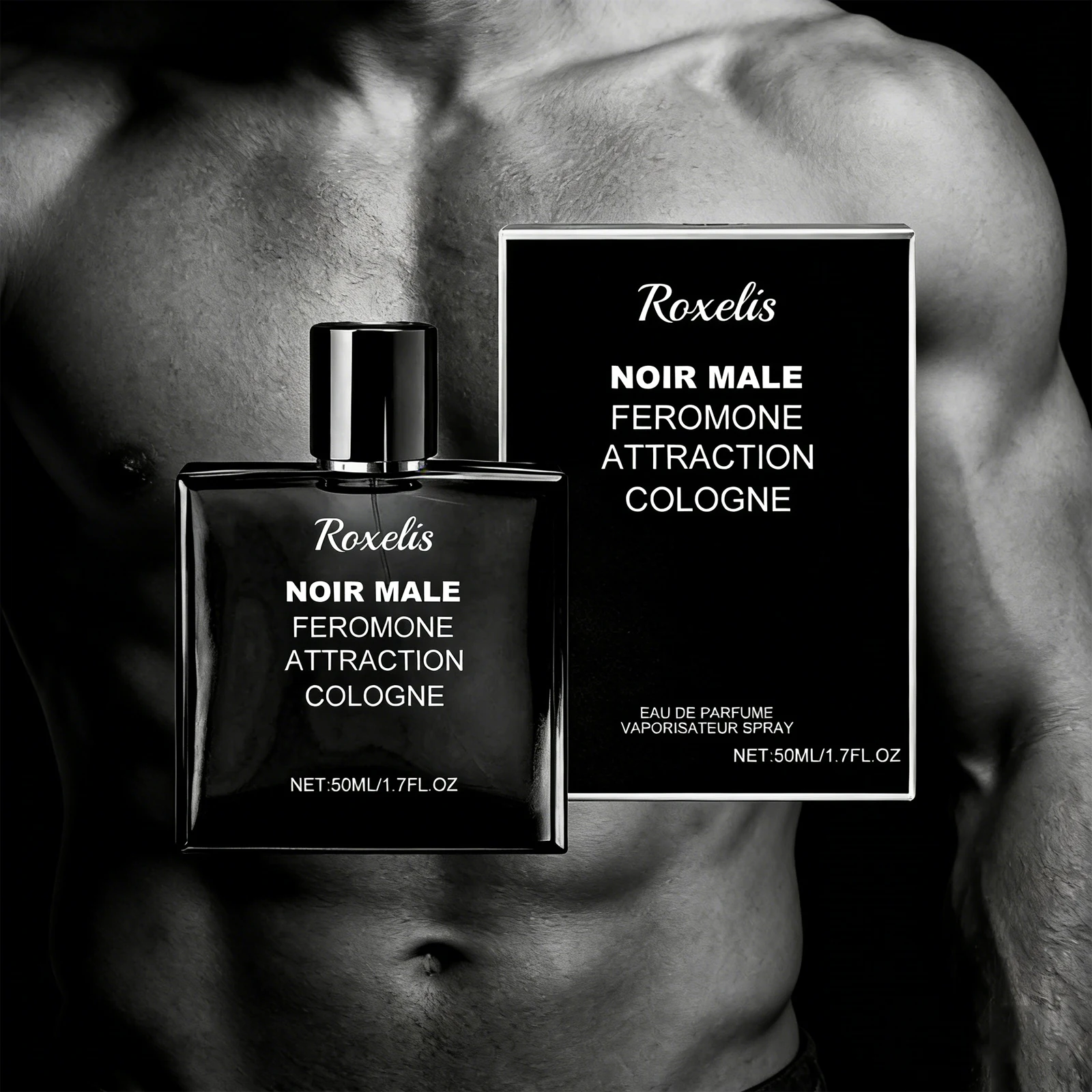 

Roxelis 50 мл Мужской одеколон: Стойкий, освежающий, нежный аромат для элегантного джентльмена. Идеально подходит для свиданий и повседневной работы.