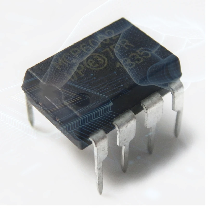Image of (5-10-20-30-100 Stück) MCP6002 DIP-8 MCP6002-I/P