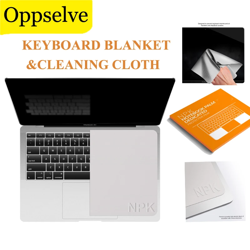 High-Density Microfiber Dustproof Protective Film For Macbook Pro 13/14/15/16 Inch Prevent Oil Screen Cleaning Keyboard Cover