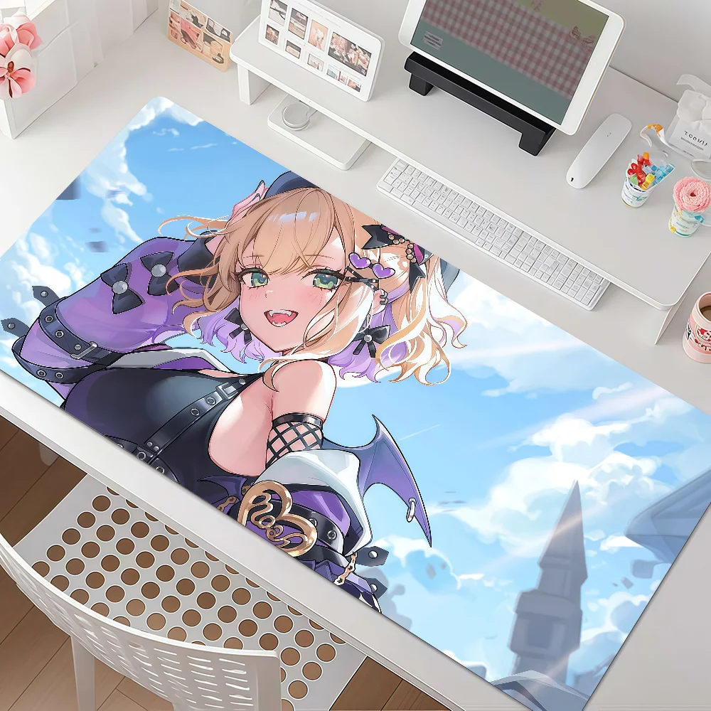 Virtual Idols K-Kurumi Noah Mouse Pad Anti Slip Rubber Edge Locked Thickened Laptop Gaming Desk Mat