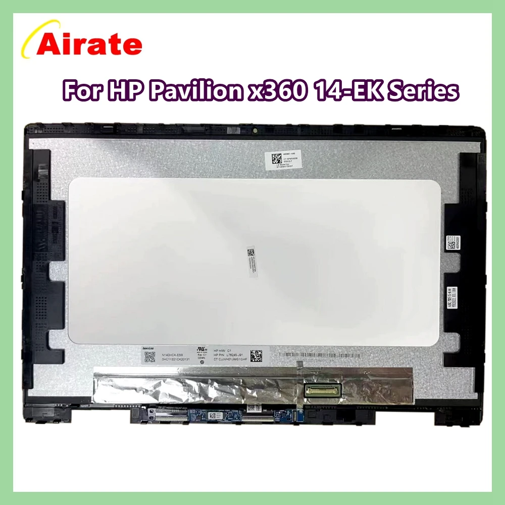 

For HP Pavilion x360 14-EK Series 14-ek1009nx 14-ek0101tu 14-ek0013dx LCD Display Touch Screen Digitizer Assembly FHD 30pins