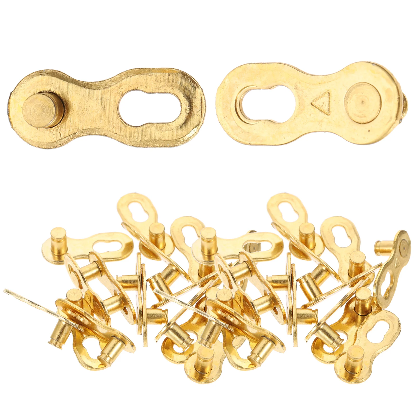 

24pcs Bike Chain Connecting Buckles Easy Installation Smooth Durable Replacement Chain Joints For Mountain Road Cycling Outdoor