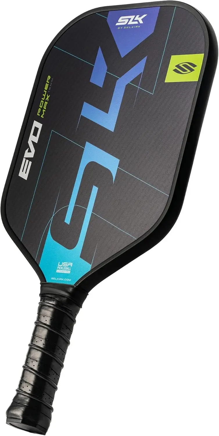 

SLK Evo Pickleball Paddle Контроль мощности Гибридное весло из стекловолокна Pickleball Paddle Углеродное волокно Pickleball Paddle