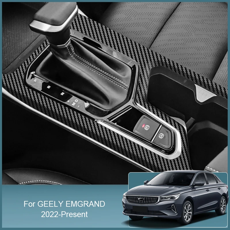 Car Interior Sticker For Geely Emgrand 2022-2025 Lifting Window Panel Gear Headling Switch Dashboard Protective Film Accessory