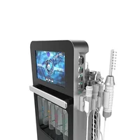 Vente en gros 17 en 1 Hydro Facial Aqua Peel Face Lift diamant Dermobrasion soins de la peau oxygène Jet d'eau Spa Machine 4