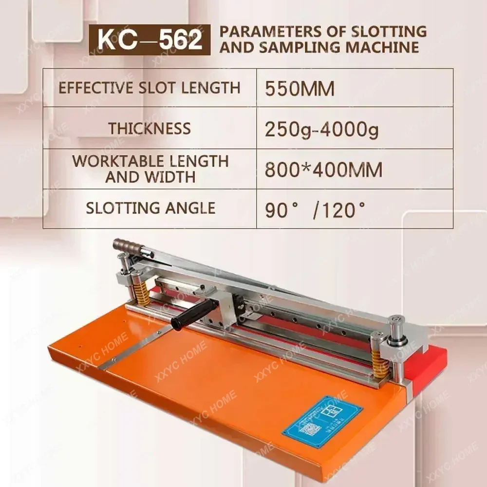 81cm Electric Cutting Slotting Machine Gray Board Cardboard Auto  Proofing  V-groove Grooving