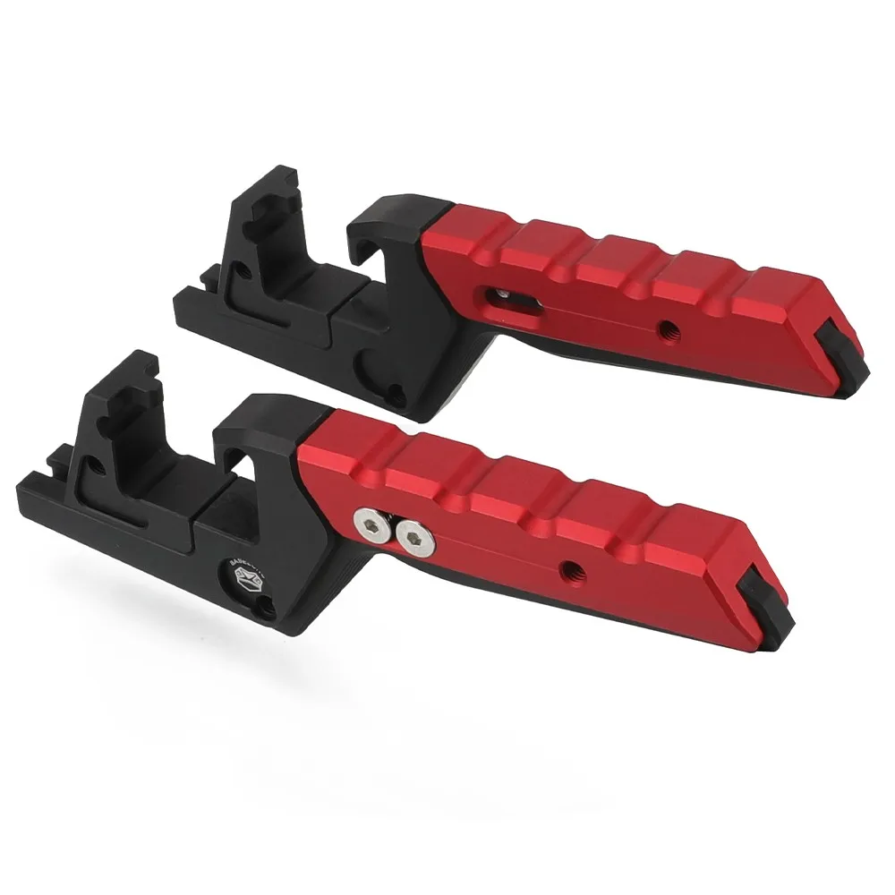 Footpegs Motocross 2024 For 250 350 450 XC-F XCF Passenger Foot Peg Extensions Extended Bike Dirt Bike Off-Road Accessories