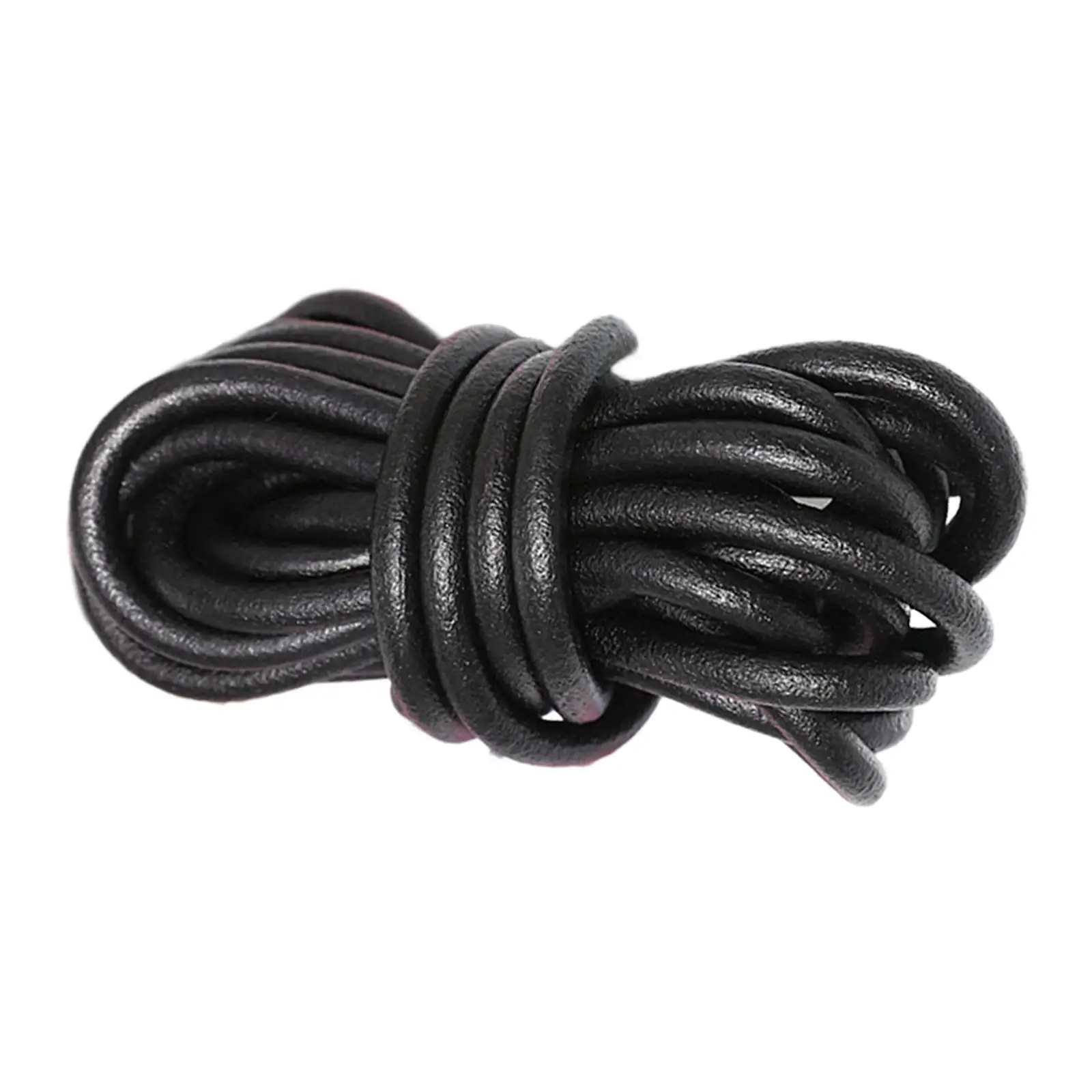 

5M 8mm Leather String Cord Rope Round for DIY Jewelry Making Necklaces Bracelets Pendant