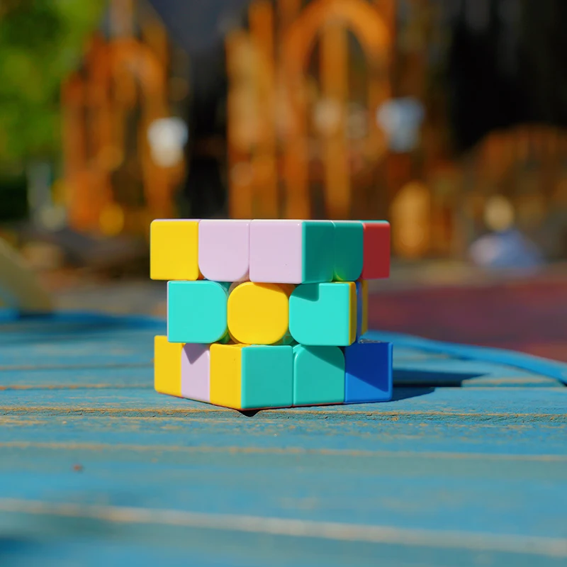 

3x3 Speed Cube Magic Puzzle Kid Toy Matte Finish Professional Cube Single Magnetic Beginner Cube fBirthday Gift for Boys/Girls