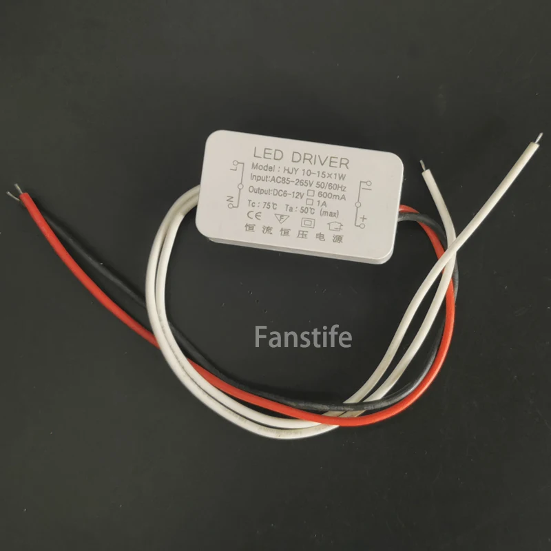 10-15x1W 6-12V 1A Constant Current HIgh Power Led Driver