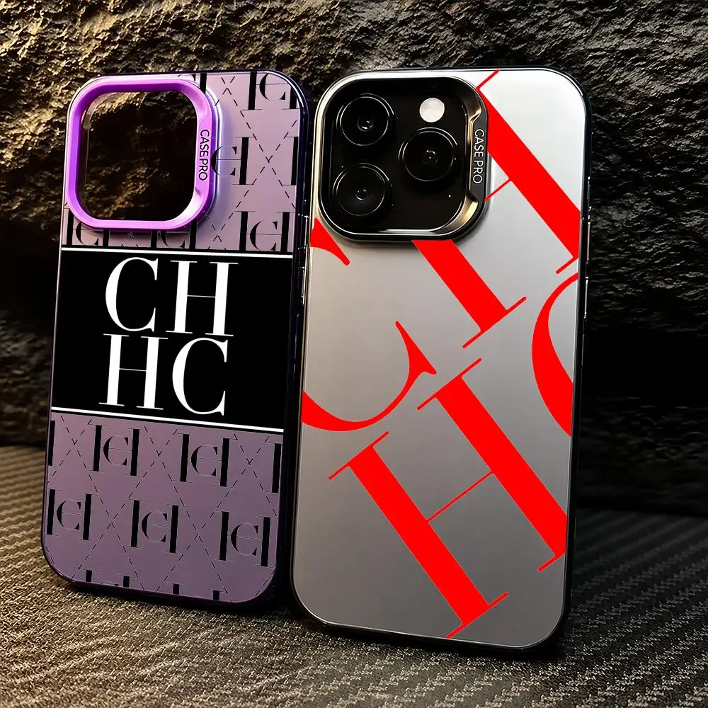 Capa de Celular C-Carolinas Fashion H-Herreras Gradiente TPU, Capa Fina Antichoque para iPhone 11-17 Pro Max