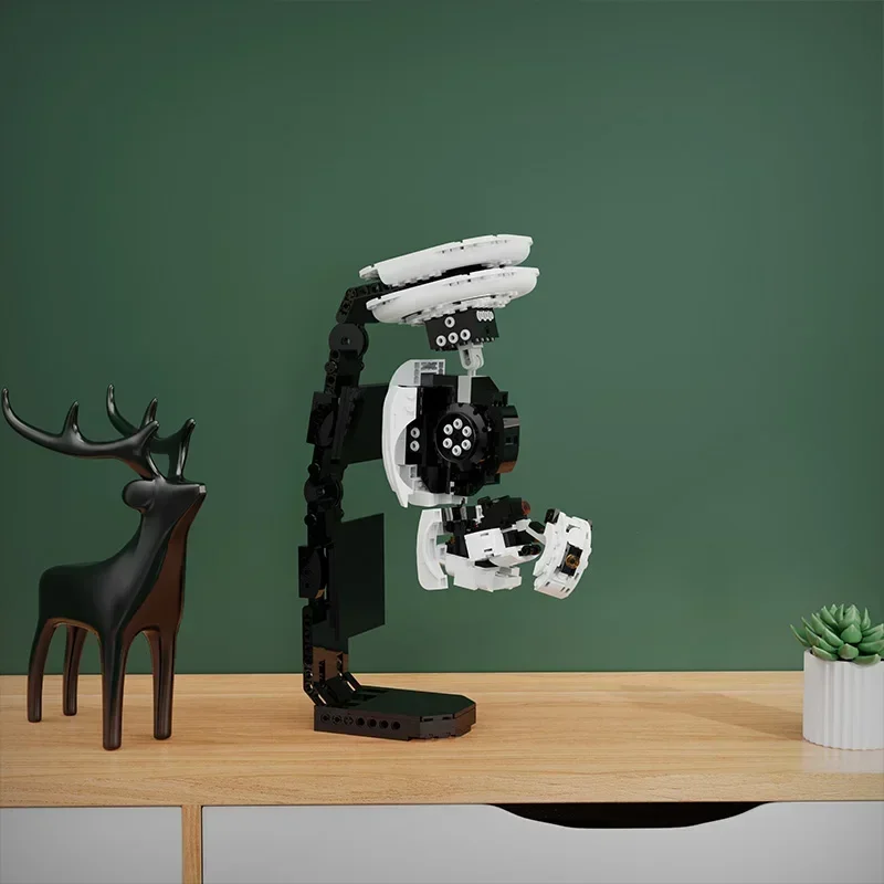 BuildMoc Apertured Science Portal 2 GLaDOS Zestaw klocków do budowania Atlas gier i klocki robota P-Body Zabawka dla dzieci Prezent urodzinowy