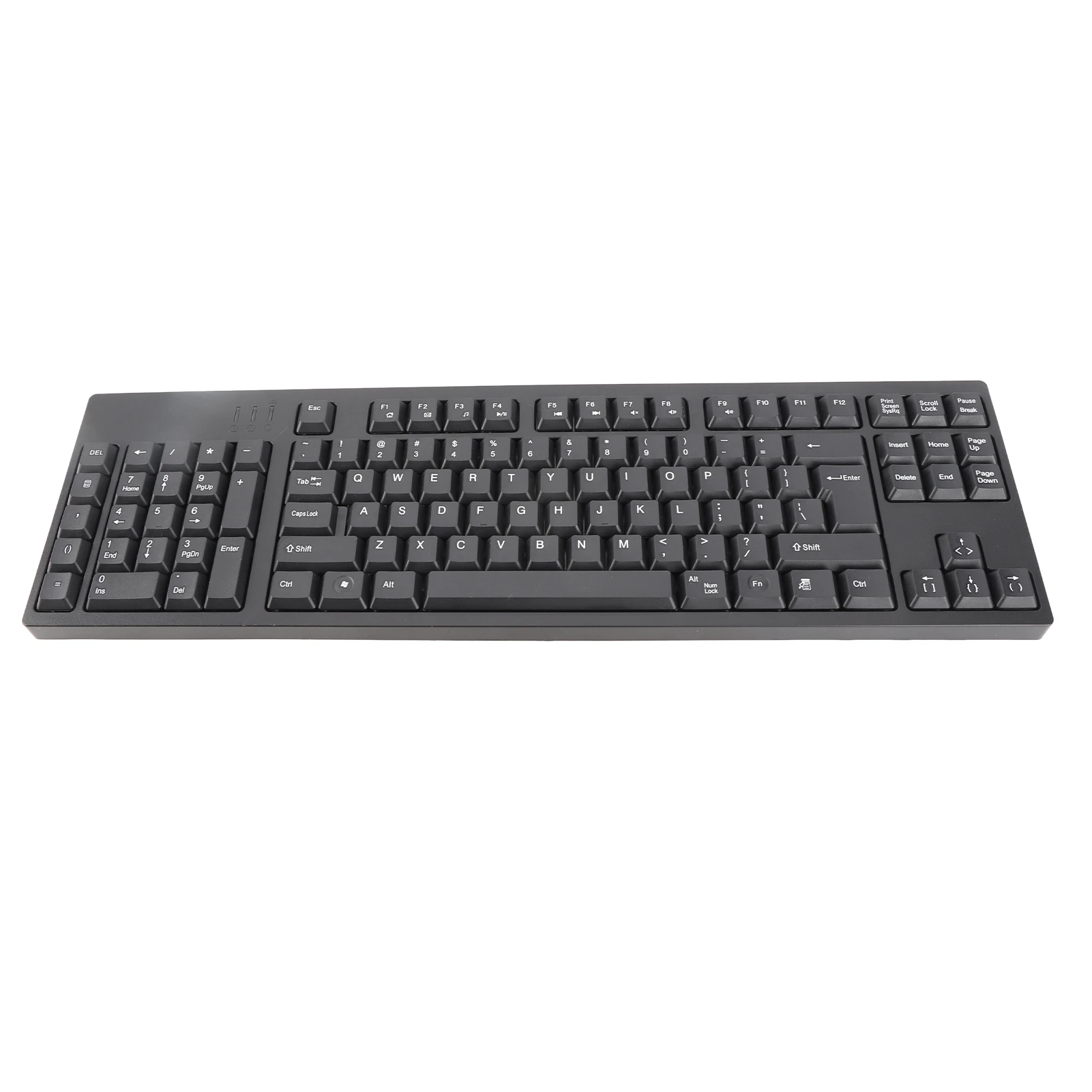 Left Handed Keyboard Ergonomic Full Size Dual USB Interface 109 Keys Keyboard For Computer Laptop 463*137*23mm