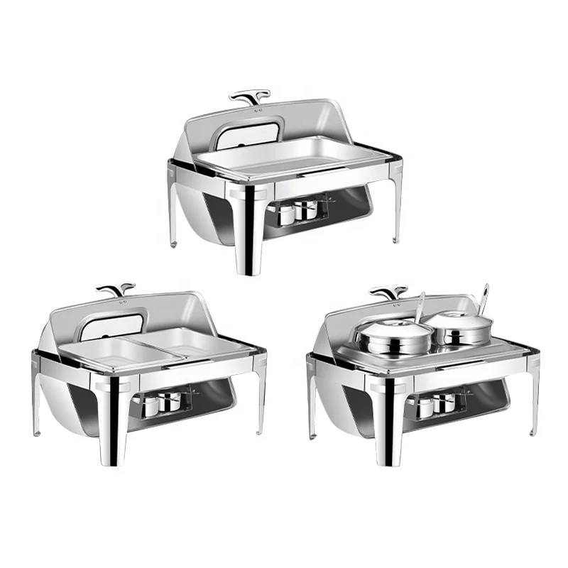 

Hotel Restaurant Dining Kitchenware Set Hot Pot Buffet Stove