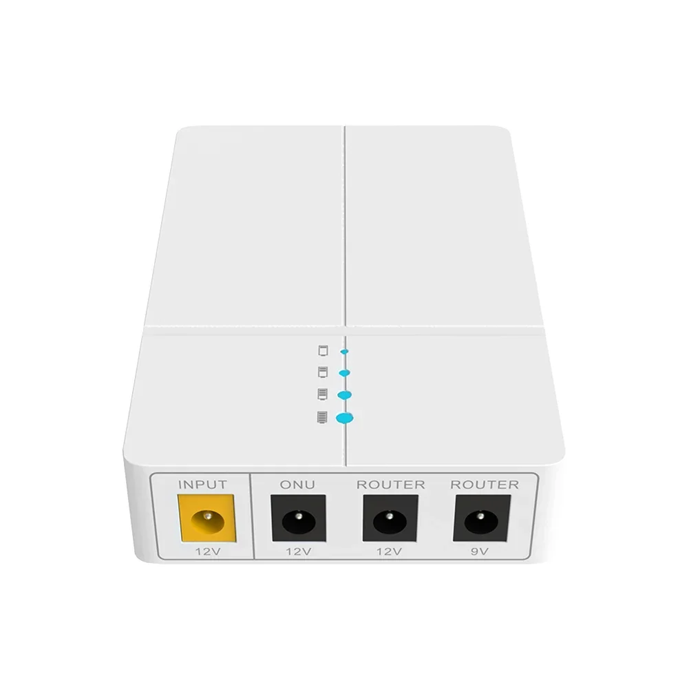 Dual Output UPS DC12V 9V Backup Power Supply for Optical Modem and Router Network Devices Stay Powered During Outages