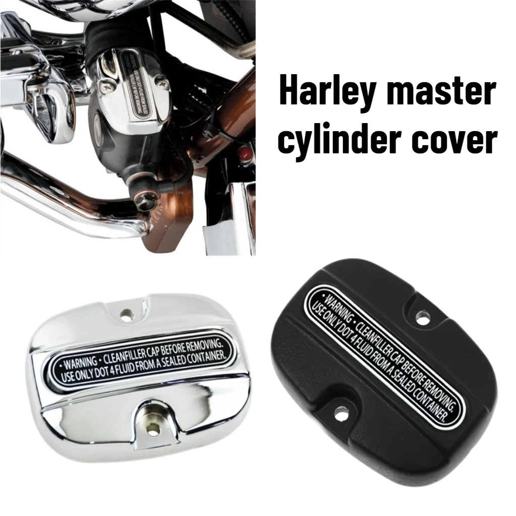 

Хромированная крышка главного тормозного цилиндра для Harley Touring Road King FLTRKSE 2008-2018.