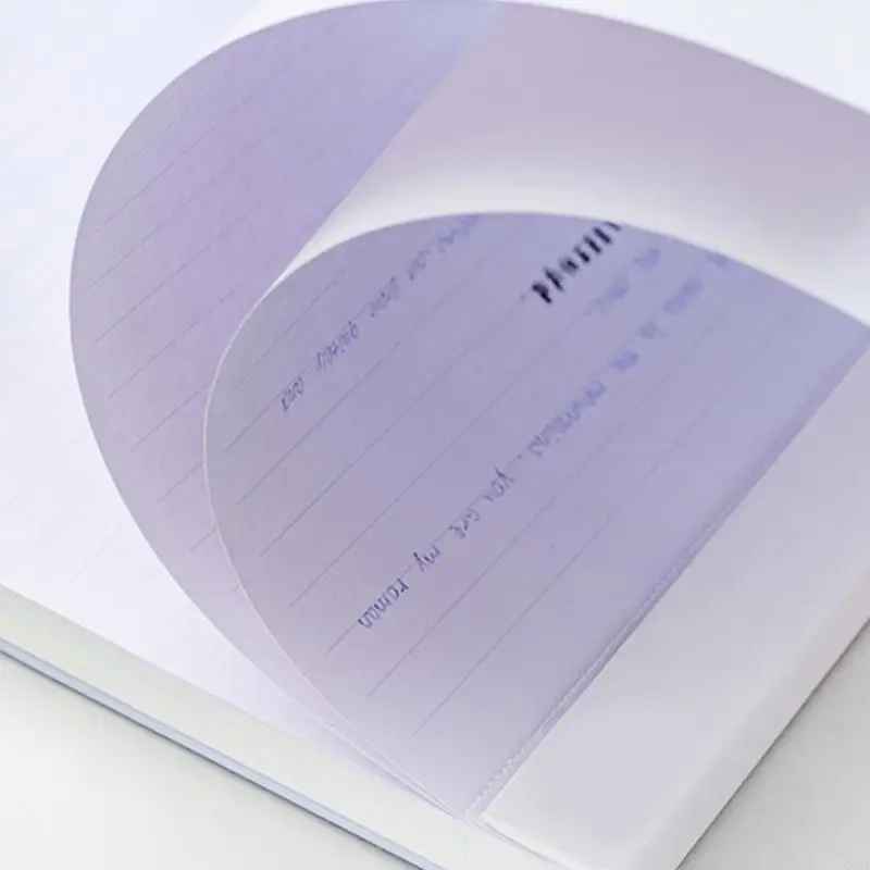 CORA Paper Notebook 21x14.8cm 80 Sheets Gridded/Lined/Blank Tearable Journal Notepads For Note Schedules Organization