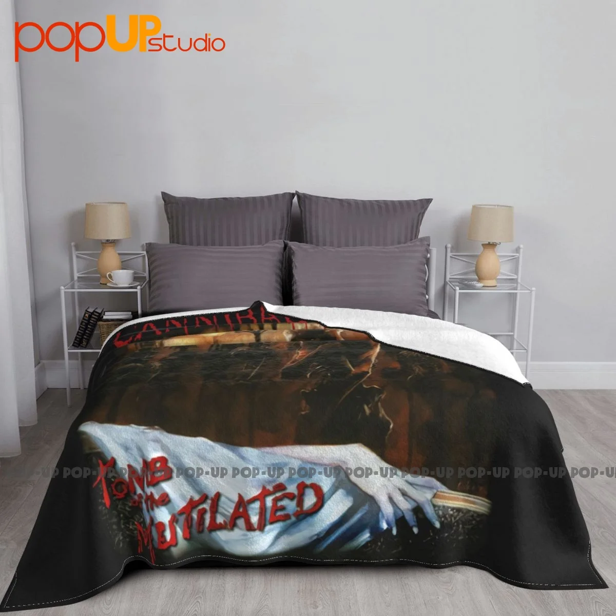 Cannibal Corpse Tomb Of The Mutilated Blanket Luxury Raschel High-Grade Bedding Throws Home Decotation