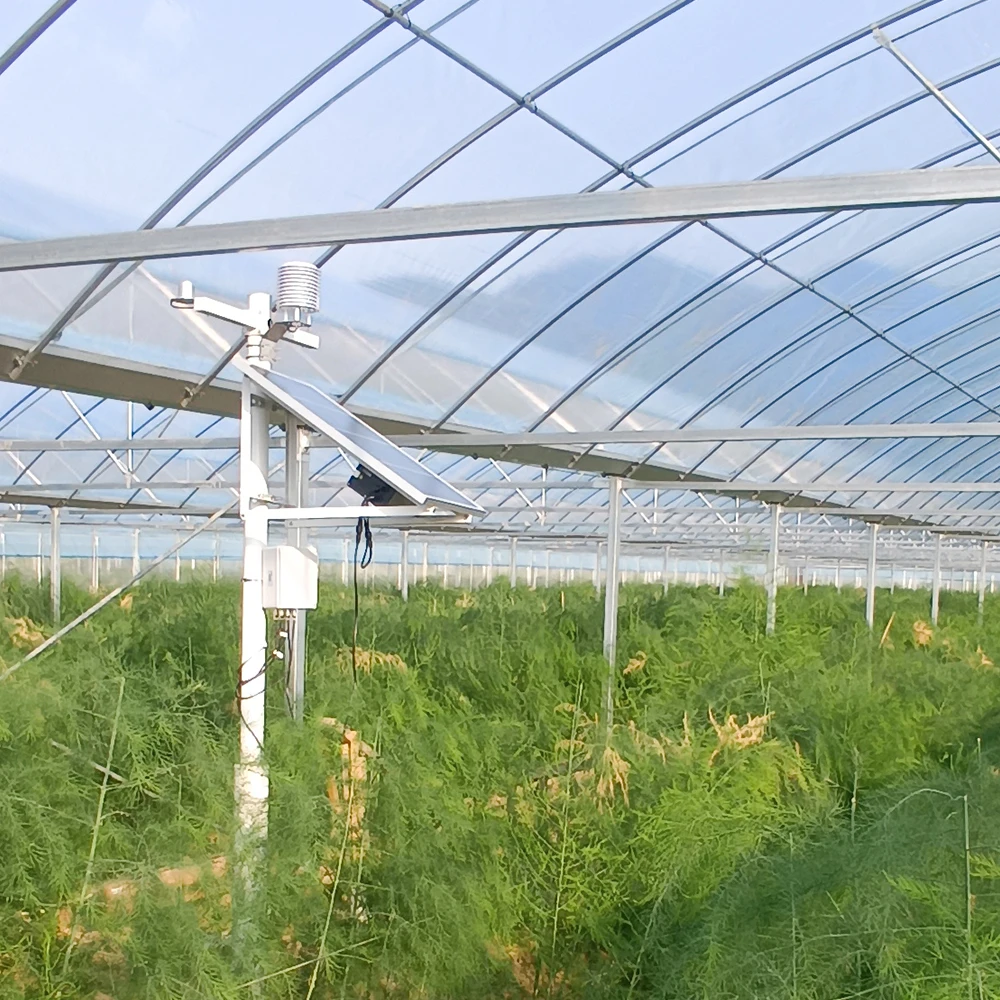 Hunan Rika Electronic Tech Co., Ltd. Rk900-01 ترايبود AWS 14 في 1 محطة الطقس الزراعية الأوتوماتيكية مع مستشعر قياس المطر #3