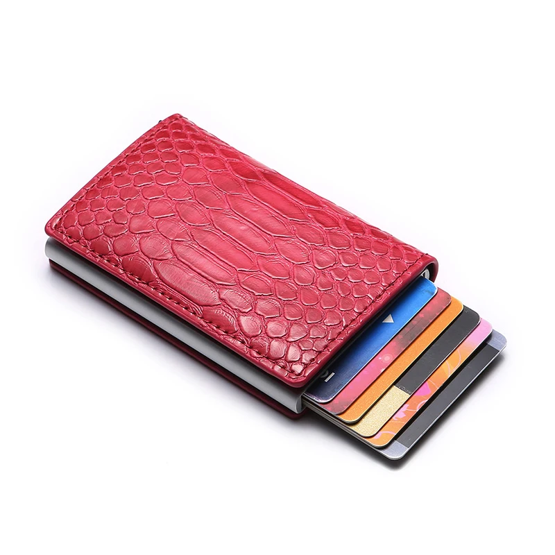 Rfid Credit Card Holder Wallets Men Women Rfid Smart Wallet id Bank Cardholder Case Mini Magic Male Thin Slim Minimalist Wallet