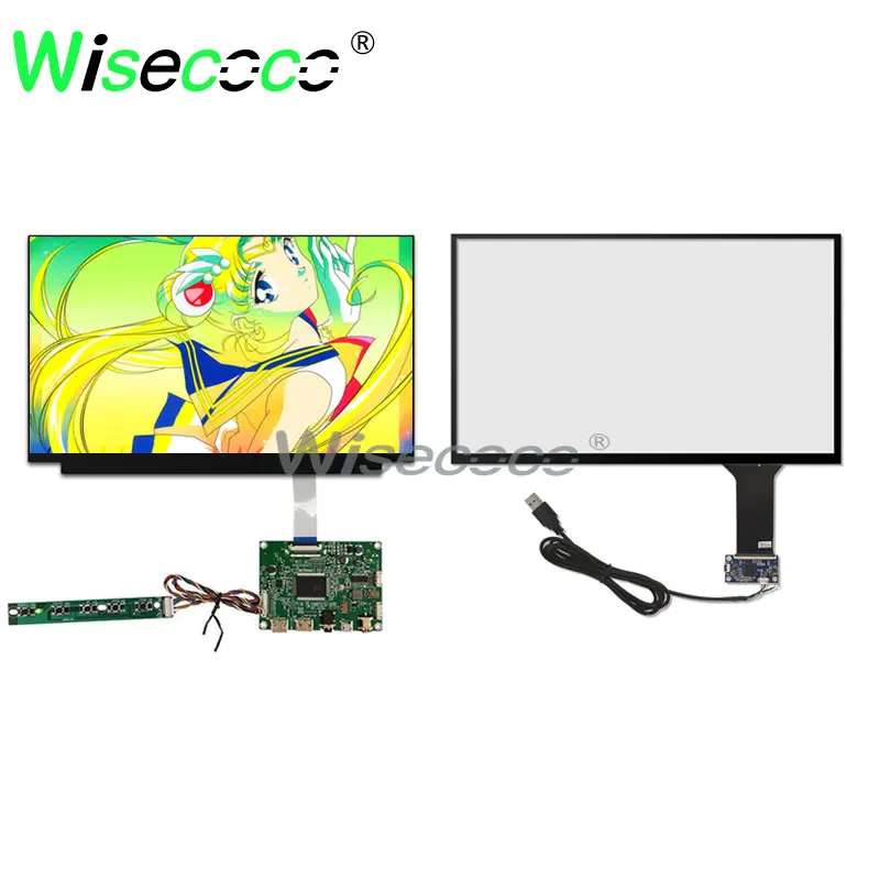 Touchscreen 13.3 Inch 1920x1080 FHD IPS LCD Slim LCM Screen Module Display Panel 30 Pin Laptop PC Raspberry Pi Screen