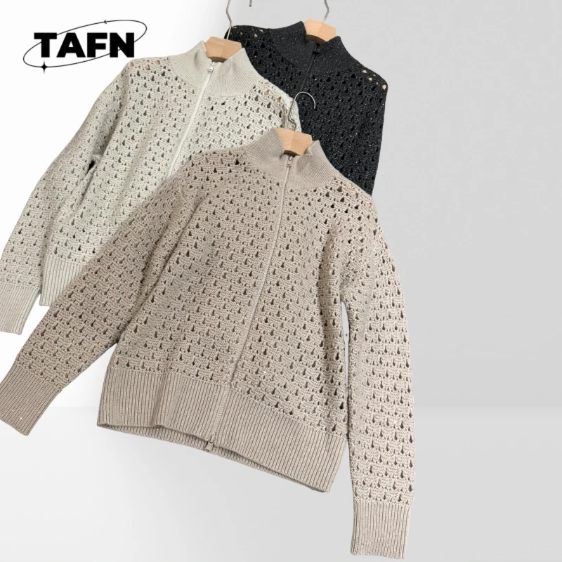 

Vintage-Inspired 2025 Cashmere Cardigan, High-End Warmth for Casual Occasions Ultra Light & Warm Vest Jacket for Women’s AH0452