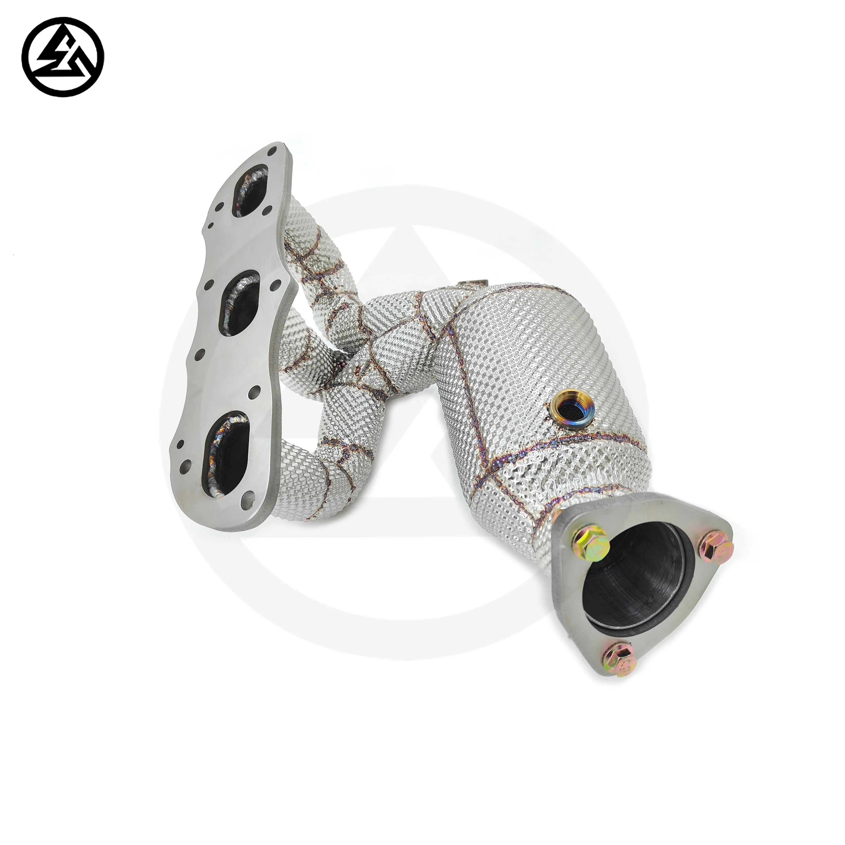 ضبط ماسورة العادم رؤوس العادم لبورشه كايمان بوكستر 987 987.2 987.1 رأس مشعب الأداء الرياضي #2