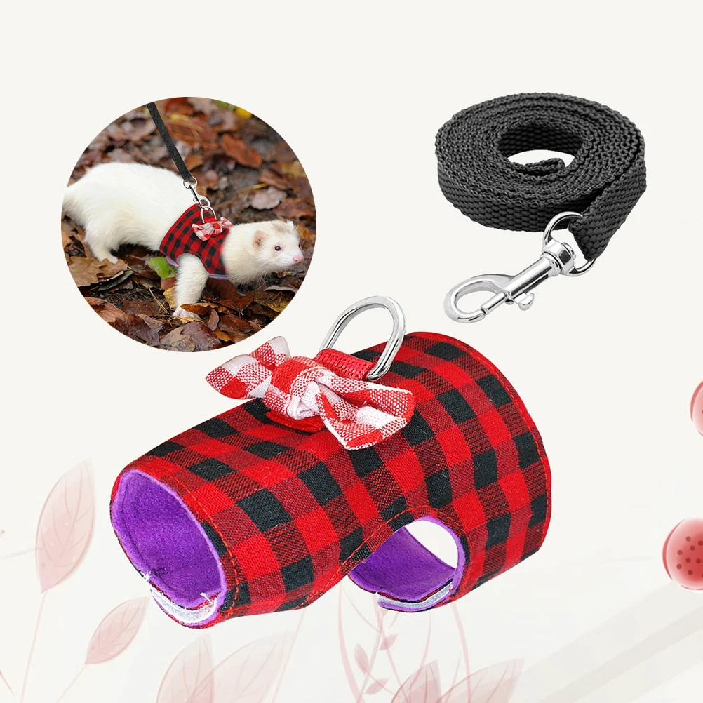 

Small with Pet Harness With Leash Harness With Leash Lightweight Breathable Soft Chest Back Strap Pet Supplies Dog Collar