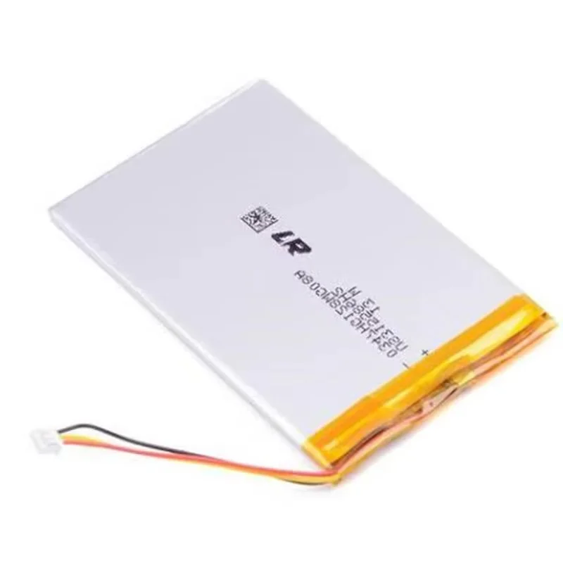 3-Wires 315586 355585 3.7V 2000MAh Li-Polymer Rechargeable Battery For S11ND018A E-book Power Bank Psp DVR