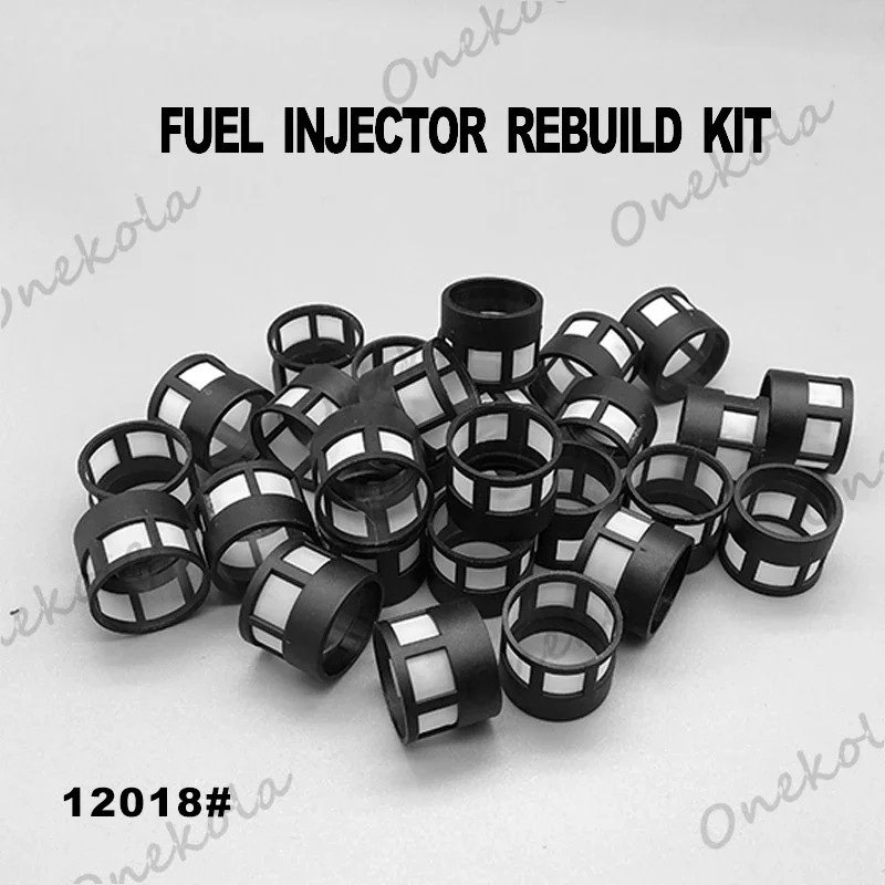 500pcs Fuel injector micro filter 14.4*18mm For Nissan Almera N15 Primera P11 Sunny B14 GA16 16600-73C00 A46H12