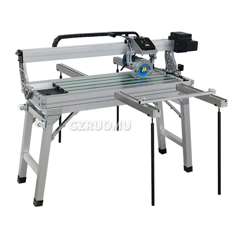 Desktop Ceramic Tile Cutting Machine,Brushless Automatic for Chamfering, Slotting, And Edge Grinding Can 45 ° Cutting