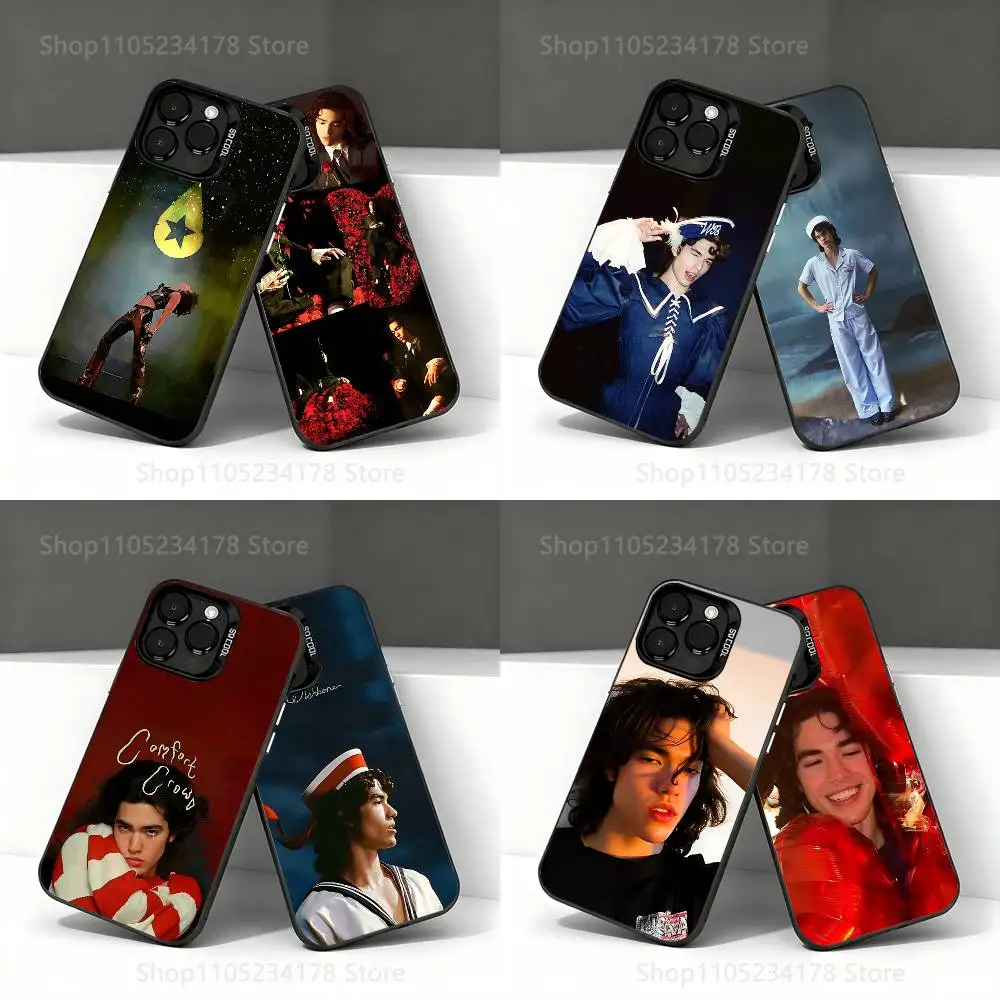 

Singer C-Conan Gray Phone Case For iPhone 17,16,15,14,13,12,11,Pro,Max,Plus,E,Air,Mini Black Tpu IMD Cover