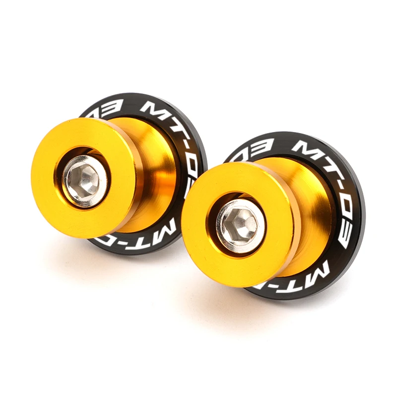 Für Yamaha MT03 MT09 MT10 MT 03 09 10 mt03 mt09 mt10 Schwinge Spulen Sliders Stand Schrauben 6 MM schwinge Motorrad Zubehör