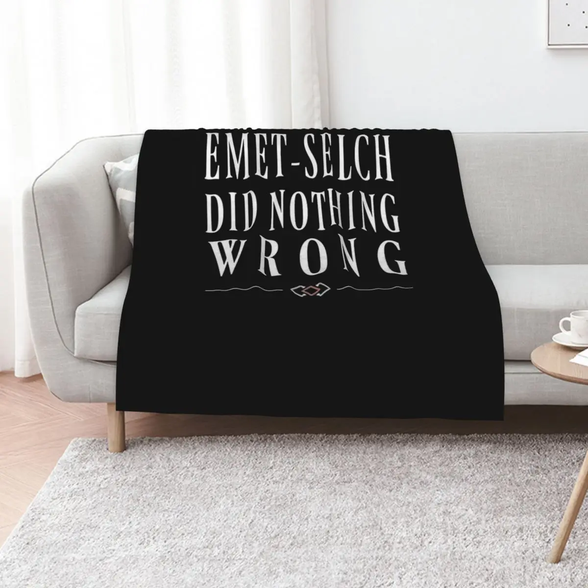 Emet-Selch Did Nothing Wrong Throw Blanket For Sofa Thin Thermal Bed covers Summer Sofa Quilt Blankets