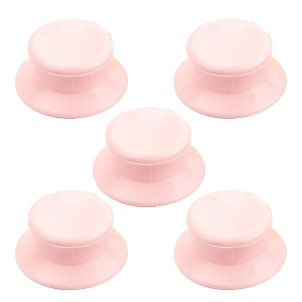 5pcs/set Pot Pan Lid Knob Replacement Parts Plastic Cookware Lids Sauce Pot Cover Knob Cap Pan Lid Handle Tools For Cookware