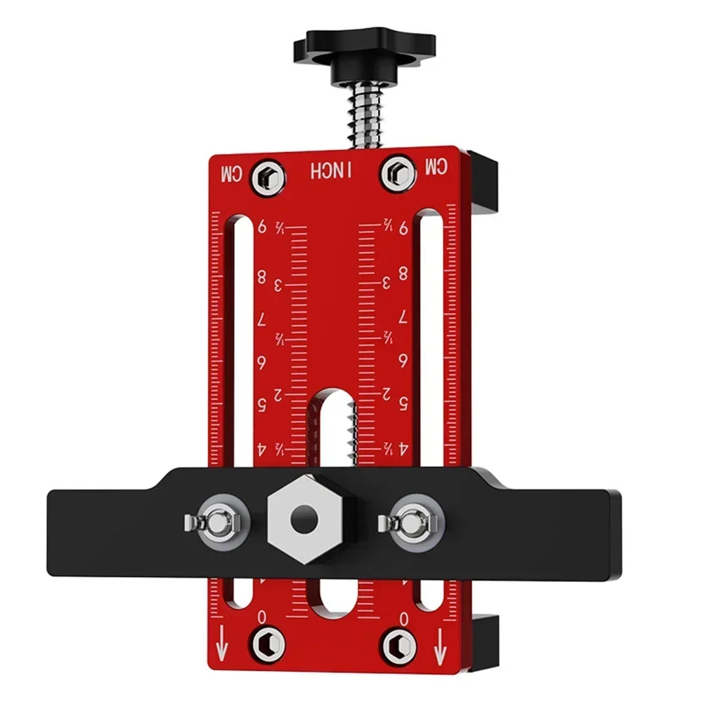 6/8/10/12MM Cabinet Door Installation Positioner Aluminum Alloy Cabinet Door Mounting Jig With Support Arm&Clamp Woodworking